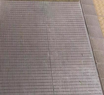 Indoor 510 Escalator Landing Plate Aluminum Profile