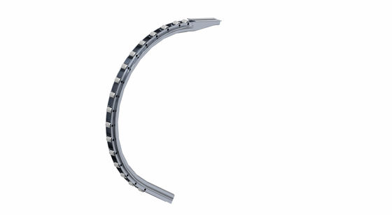 Escalator Handrail Guide Track - Roller Newel , Aluminium Profile , Roller Dia. 23 mm